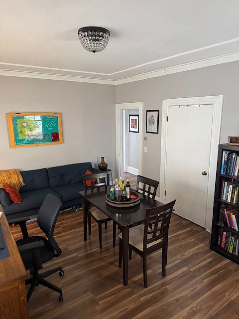 Staged living room