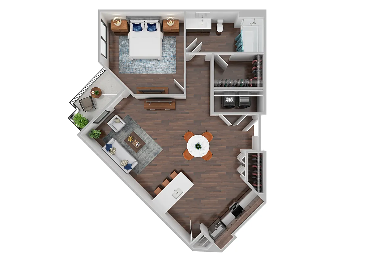 Floor plan A1D
