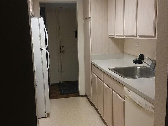 Kitchen looking at entrance