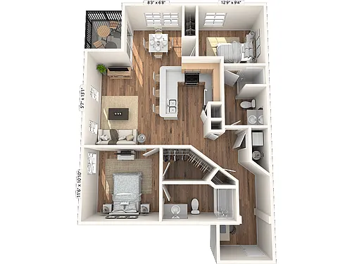 Floor plan Vashon