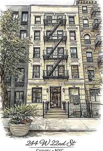 244 W 22nd St #1B — Photo 7