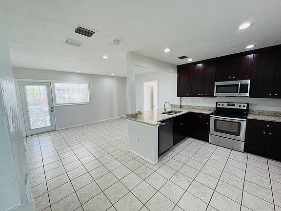 Main Living Space + Entry + Kitchen