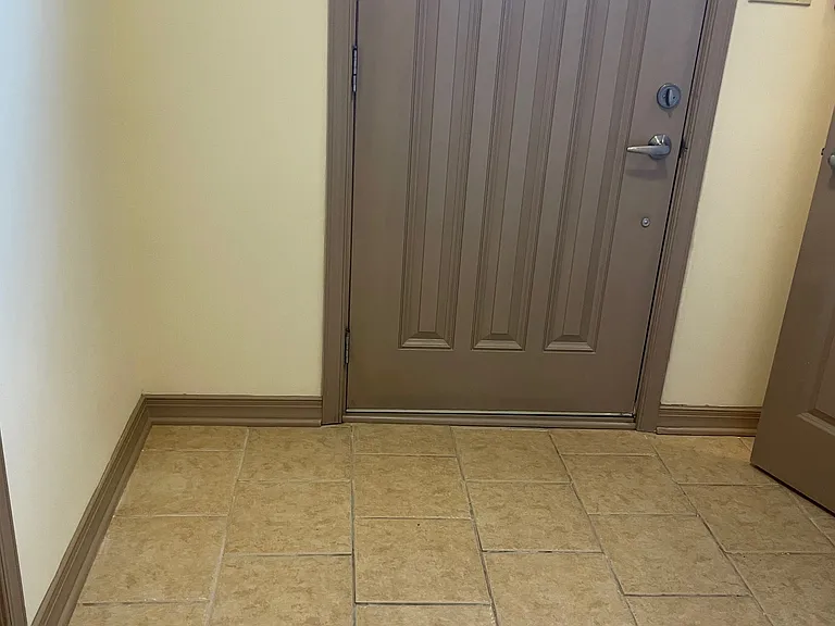 Entryway with coat closet