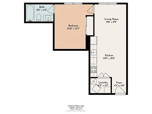 Floor plan The Ludlow