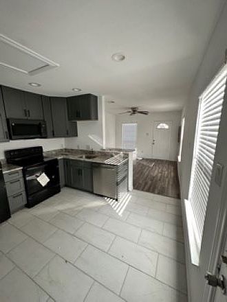 Kitchen and Living Room