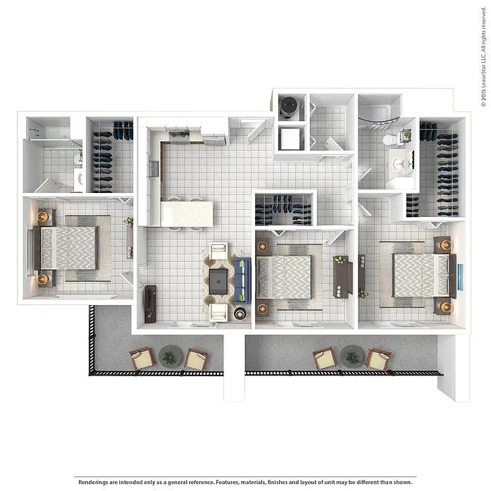 Floor plan 3 Bedroom