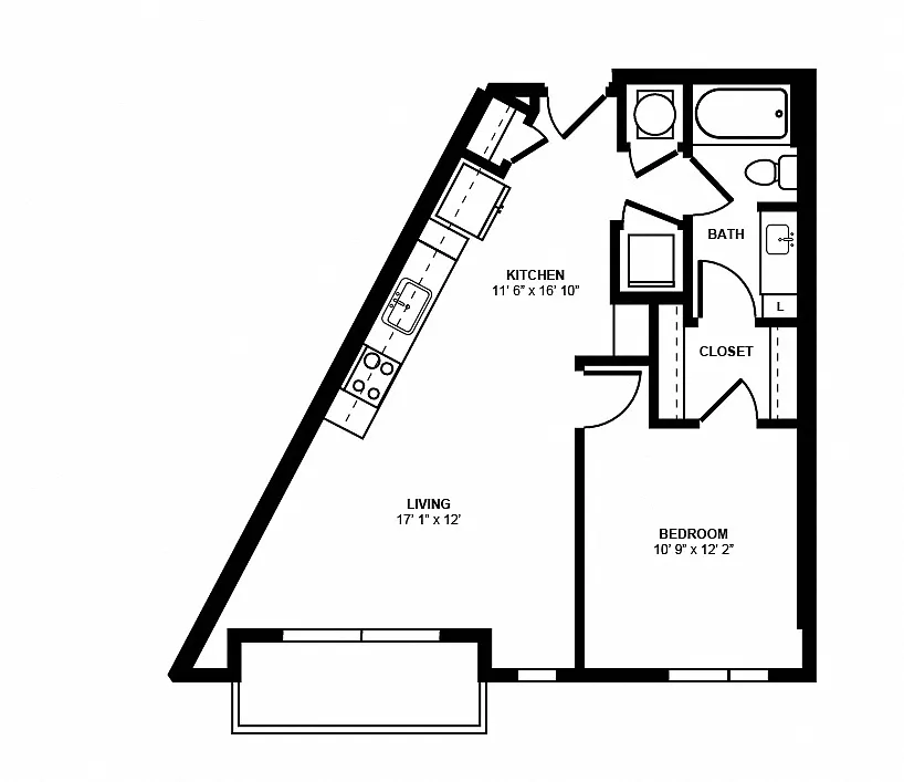 Floor plan A1J