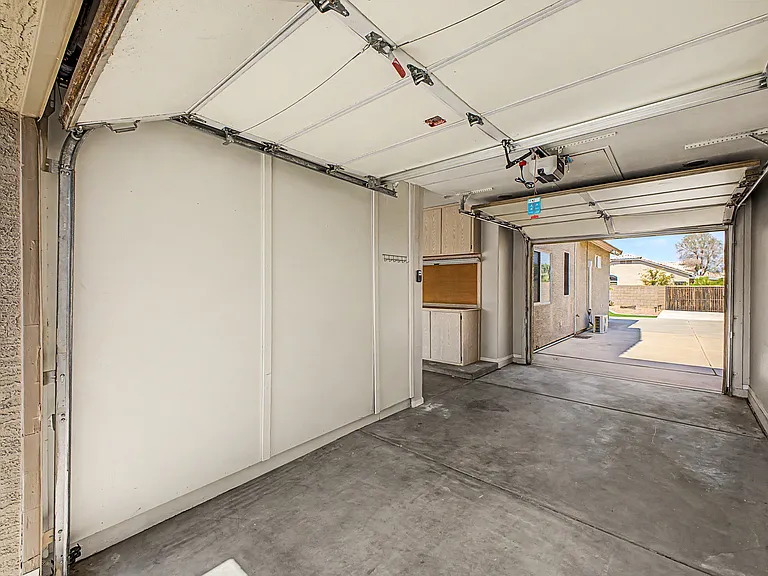 Third Car Garage with pull-through