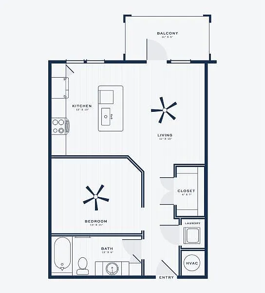 Floor plan The Dock