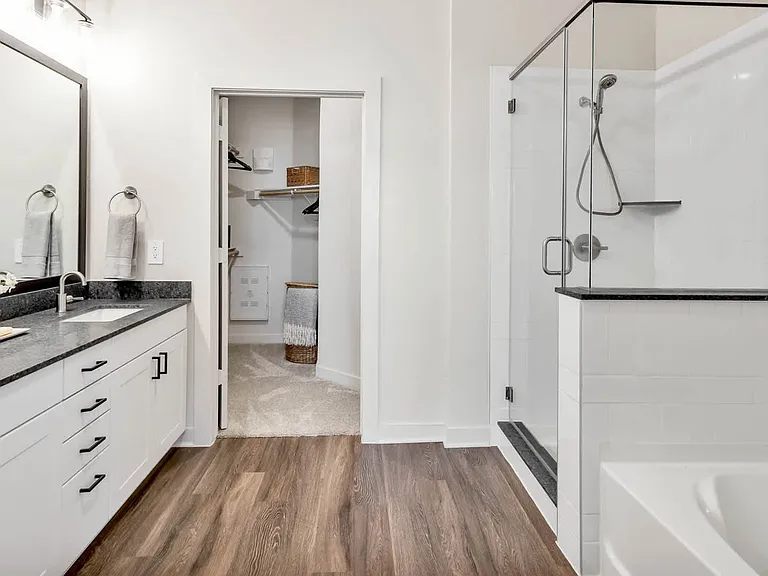 Bathroom with Double Vanity