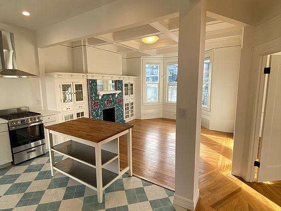 Kitchen and living room