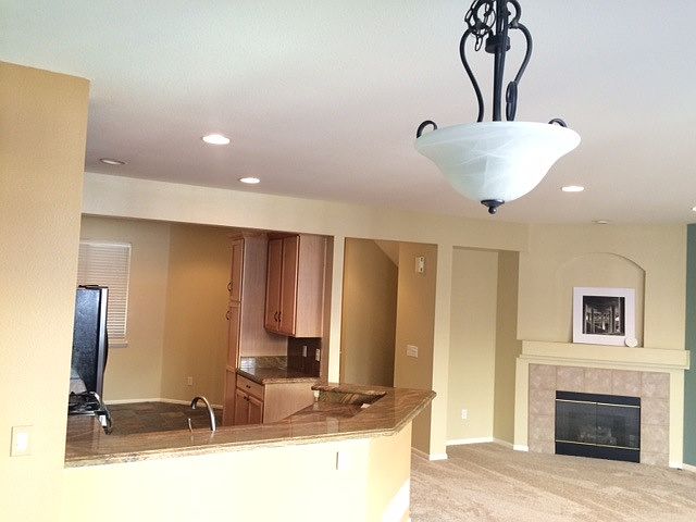 Family/Kitchen area