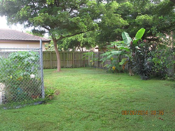 Landscaped and Fenced Yard
