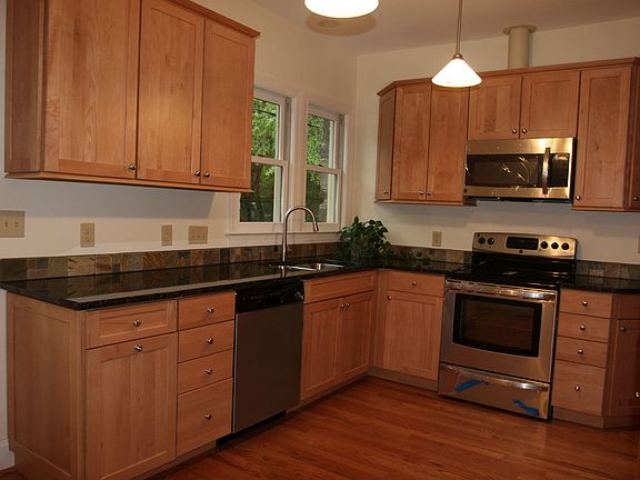 Granite tops and stainless