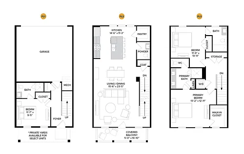 Floor plan Myrtle