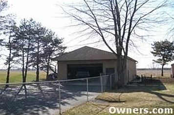 Paved drive to barn