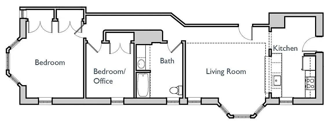 Floor plan G