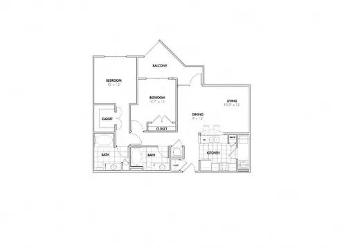 Floor plan B1- Prestige Renovation