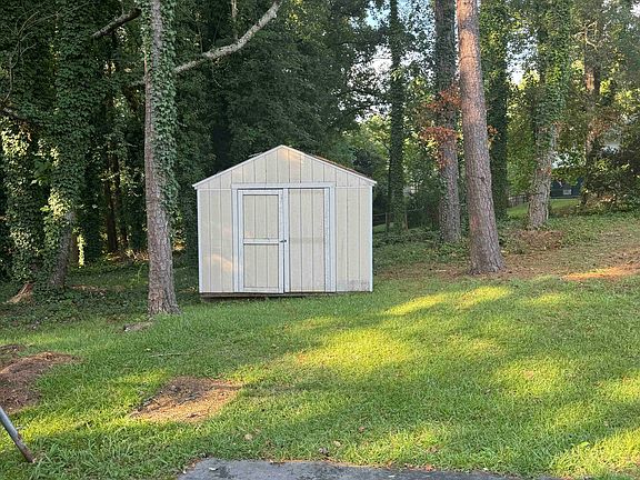 Shed in the Backyard