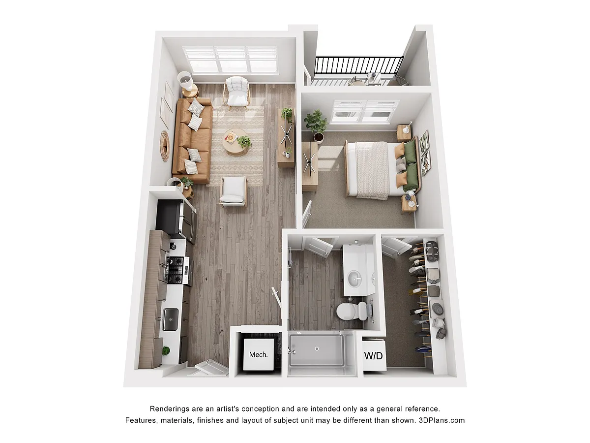 Floor plan The Oak