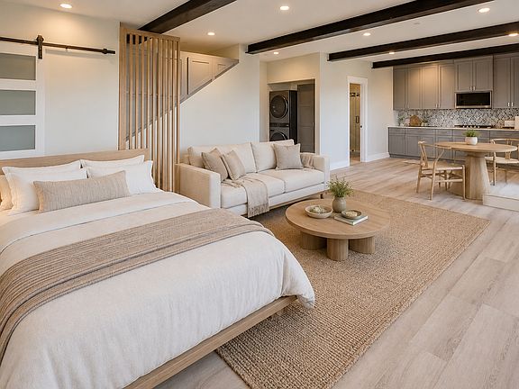 Cozy living space (virutally staged)
