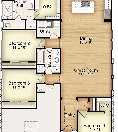 2nd image of 1104 Carnaby Dr