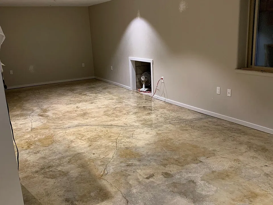 Beautiful concrete floors
