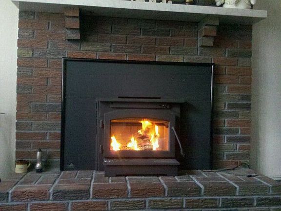 fireplace in livingroom