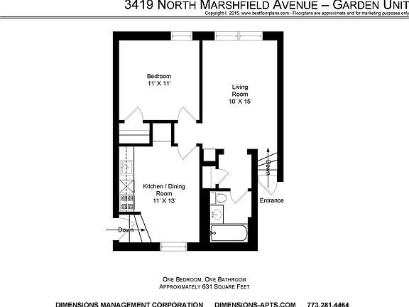 3rd image of 3413-21 N Marshfield Ave #3419G