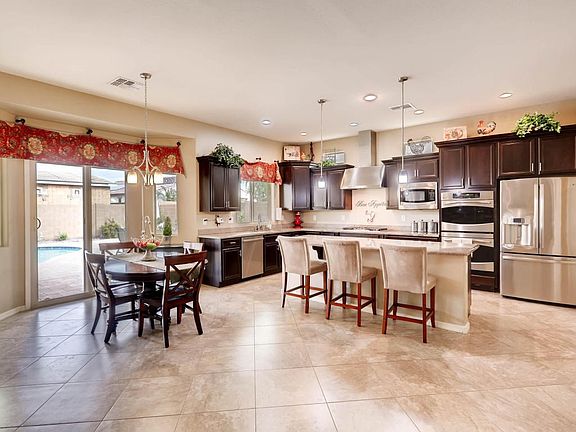 Kitchen view from dining room
