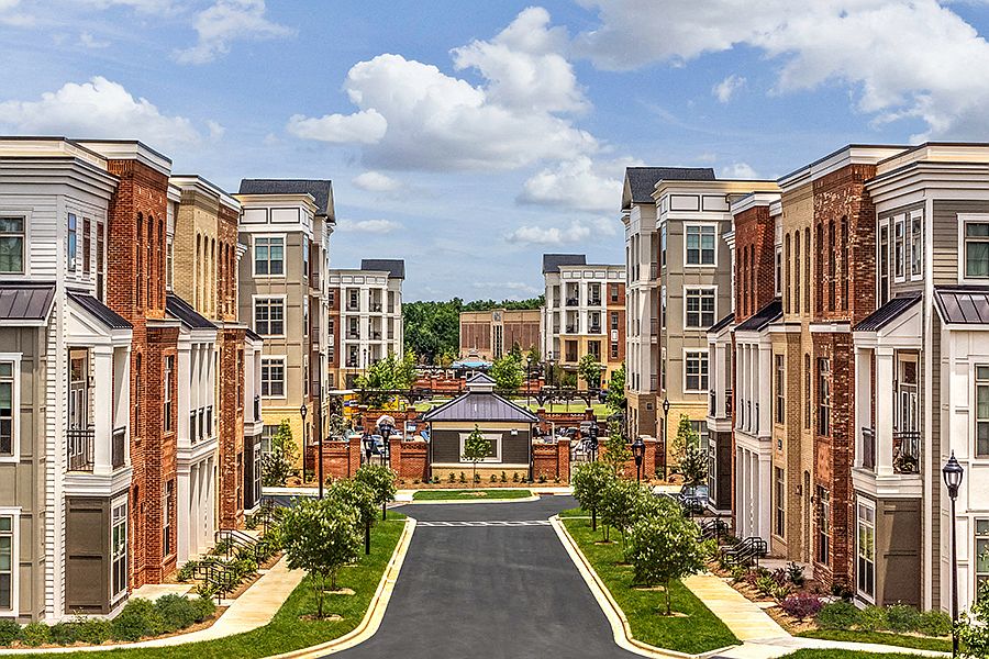 1, 2 & 3-bedroom apartments and townhomes
