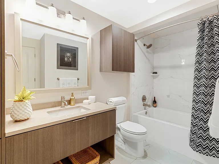 Spa-inspired bathrooms with large soaking tub