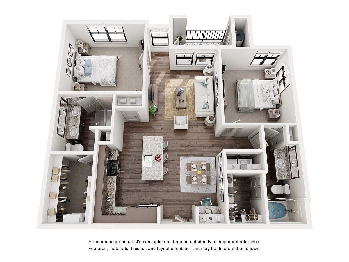 Floor plan B3