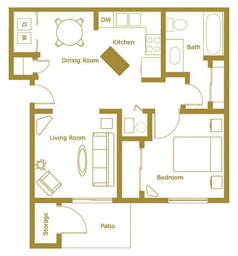 Floor plan 11B