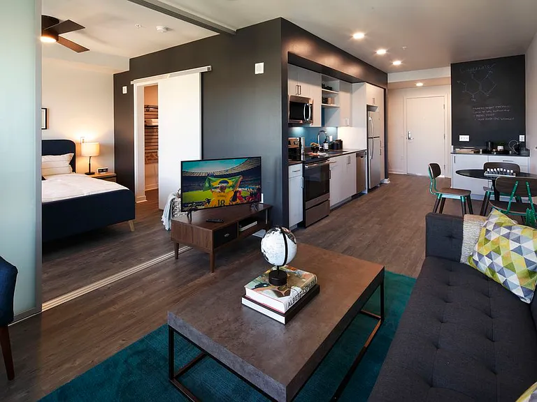 Kitchen and Living