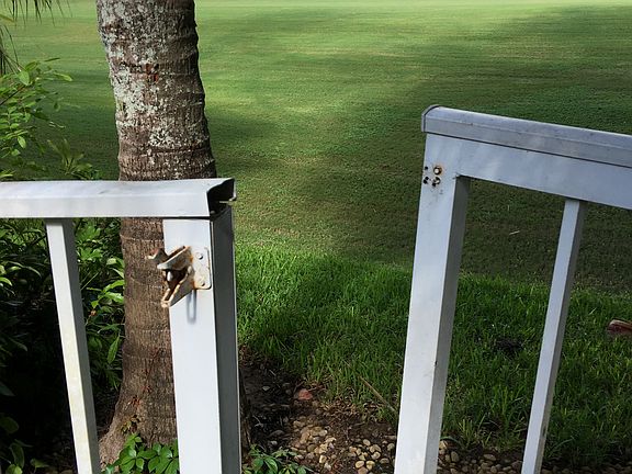 Step onto golf course