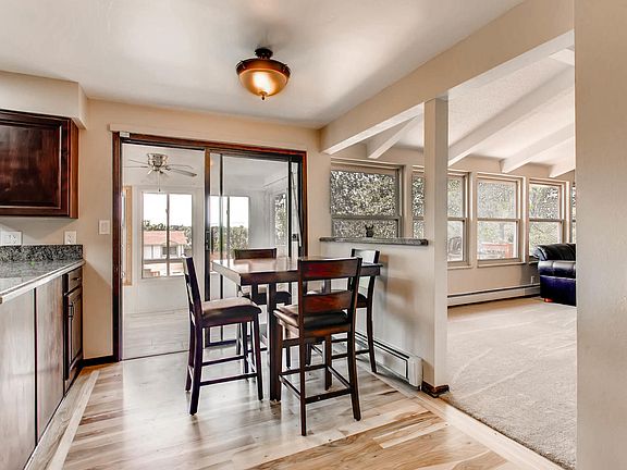 Nook opens to sunroom