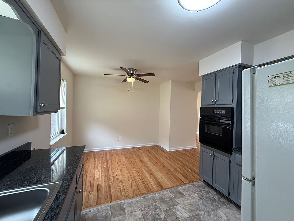 2nd view of Kitchen to Dining Area with Hard Wood Floors