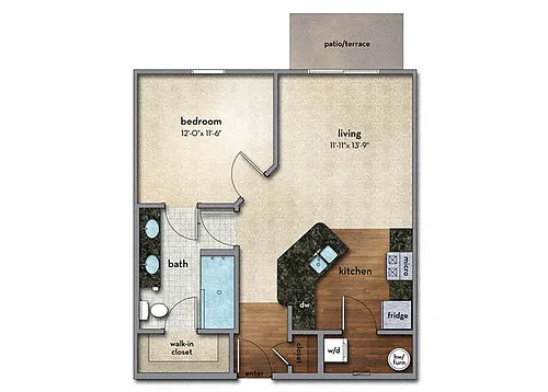 Floor plan Blair