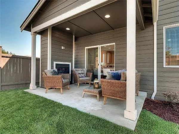 Covered patio