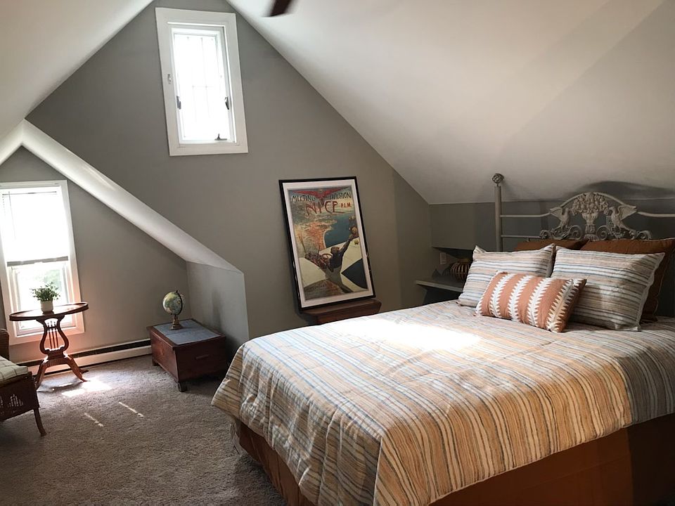 New mattress, bed frame and brand new bedding