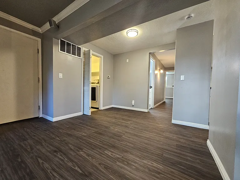Entry and dining room