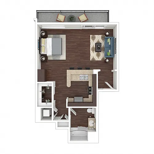 Floor plan S1 - The Villa at Marina Harbor