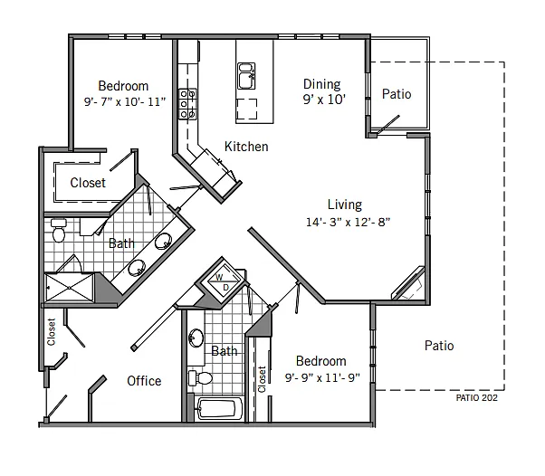 Floor plan Plan 2I