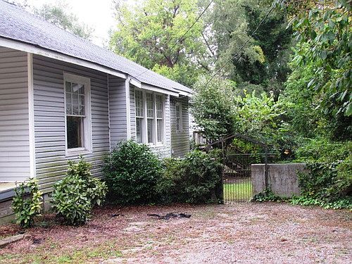 Side of house, more parking.