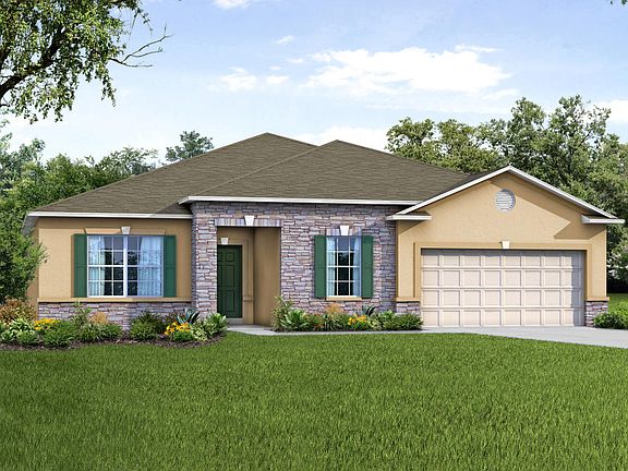 Elevation B Opt Stone Accent