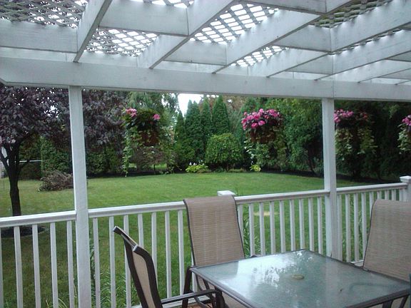 View from back deck
