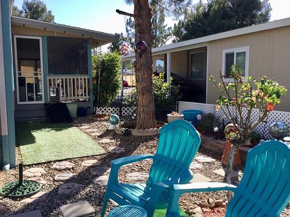 Part-backyard facing porch