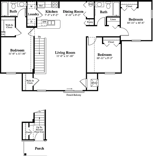 Floor plan Tullymore