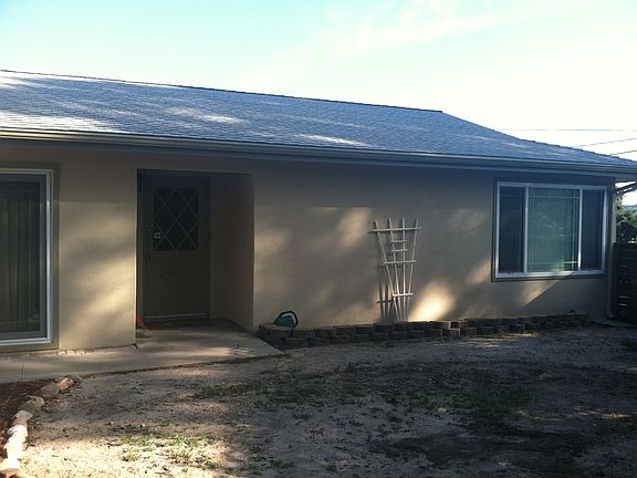 Front door/LR window